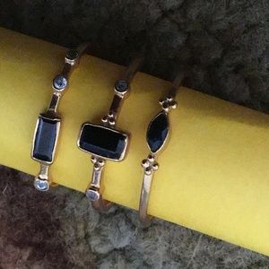 Monsieur Blonde THREE Stacking Rings for ONE price